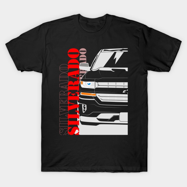 Silverado 2016 T-Shirt by SquareFritz